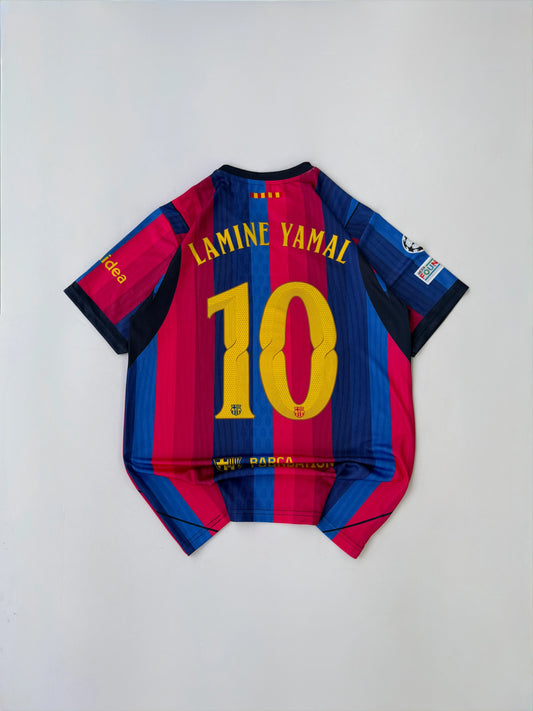 LAMINE YAMAL 10 BARCELONA 2026/27 NEW SEASON HOME KIT EMBROIDERY