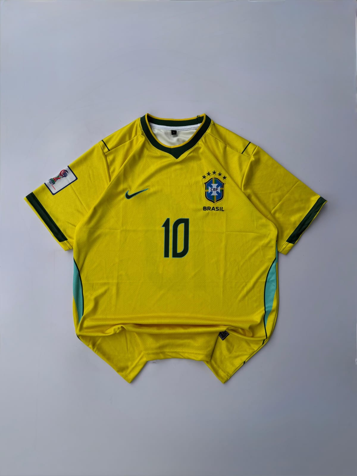 NEYMAR JR BRAZIL 2026 WORLD CUP HOME KIT EMBROIDERY