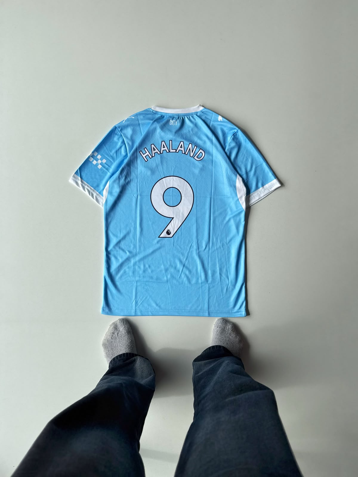HAALAND 9 CITY 2025/26 HOME EMBROIDERY
