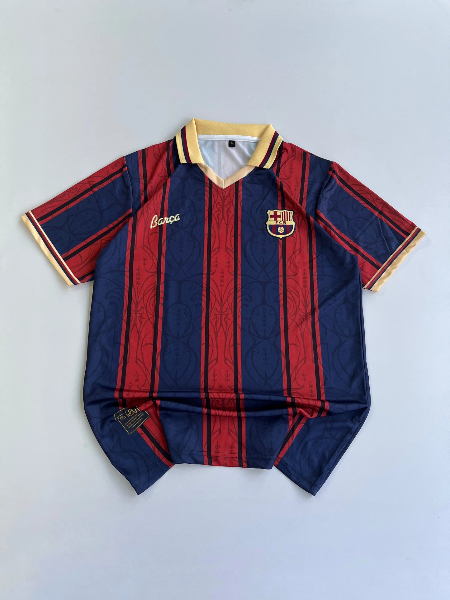 MESSI 10 BARCELONA 125th ANNIVERSARY SPECIAL KIT EMBROIDERY
