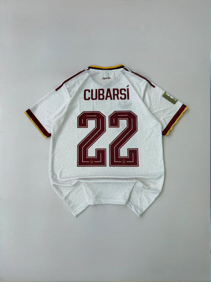 TWO STAR CUBARSI 22 SPAIN 2026 WORLD CUP AWAY CHAMPIONS KIT EMBROIDERY