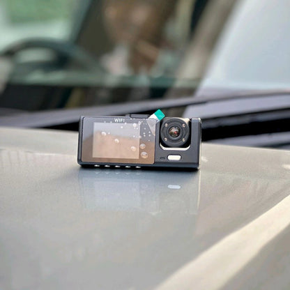 BLACK BOX HD 1080P Traffic Recorder – Dual Camera Dash Cam with Night Vision & Loop Recording