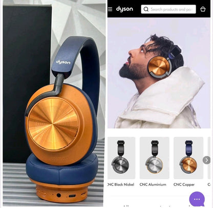 First Time In India | Bluetooth On Ear Headphones with Mic with 6 Hours Battery Backup, Original Box Packaging