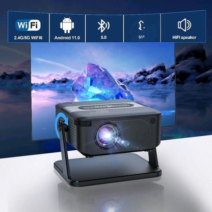 Mini Portable Projector 4K Support |