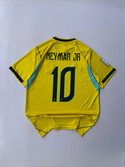 NEYMAR JR BRAZIL 2026 WORLD CUP HOME KIT EMBROIDERY