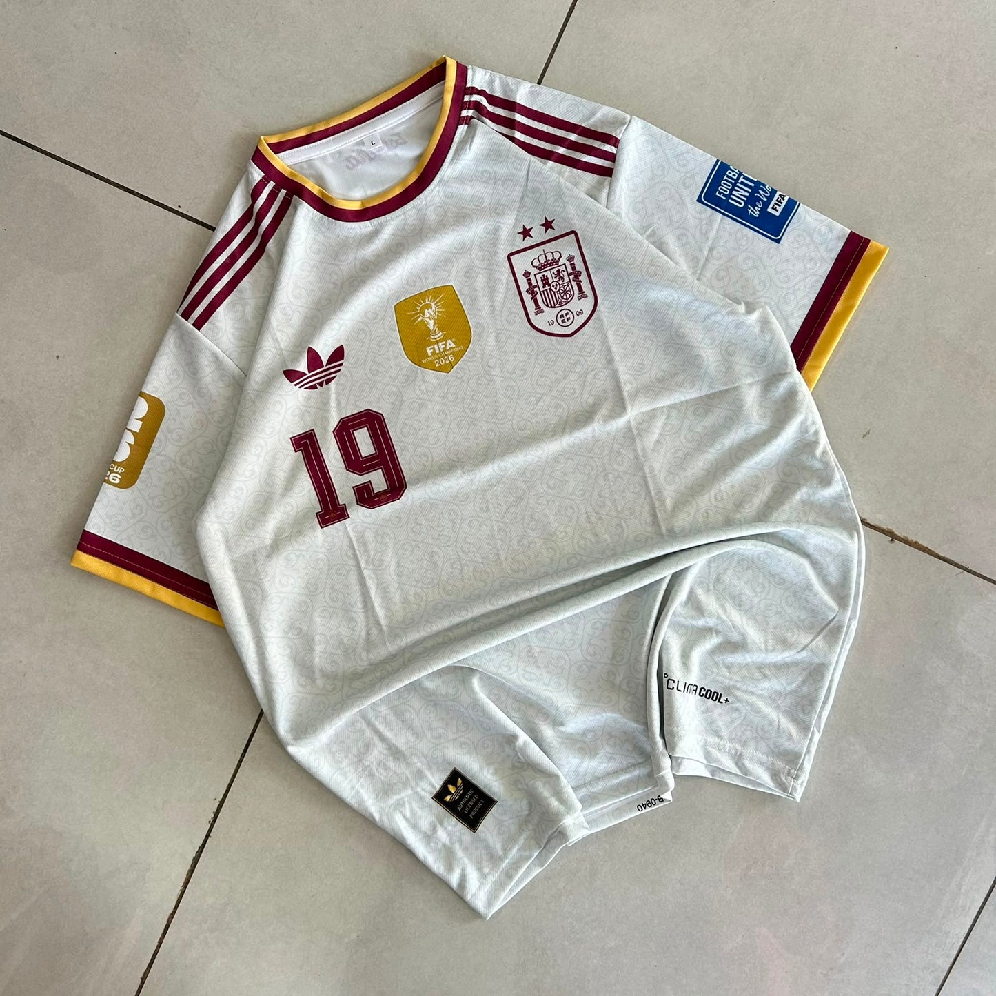 YAMAL 20 SPAIN WORLD CUP AWAY KIT 2026 SUMBLIMATION