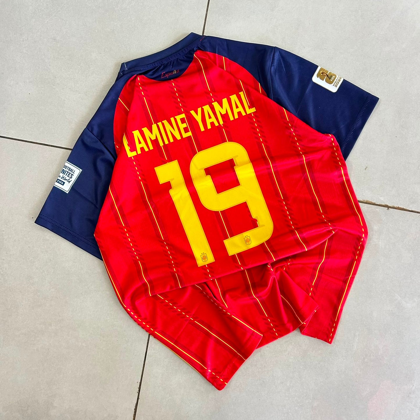 YAMAL 19 SPAIN WORLD CUP HOME KIT 2026 SUMBLIMATION