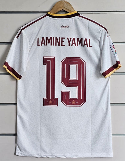 LAMINE YAMAL 19 SPAIN WORLD CUP AWAY KIT 2026 EMBROIDERY