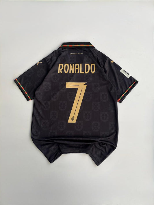 RONALDO 7 PORTUGAL 2025/26 KIT EMBROIDERY POLO