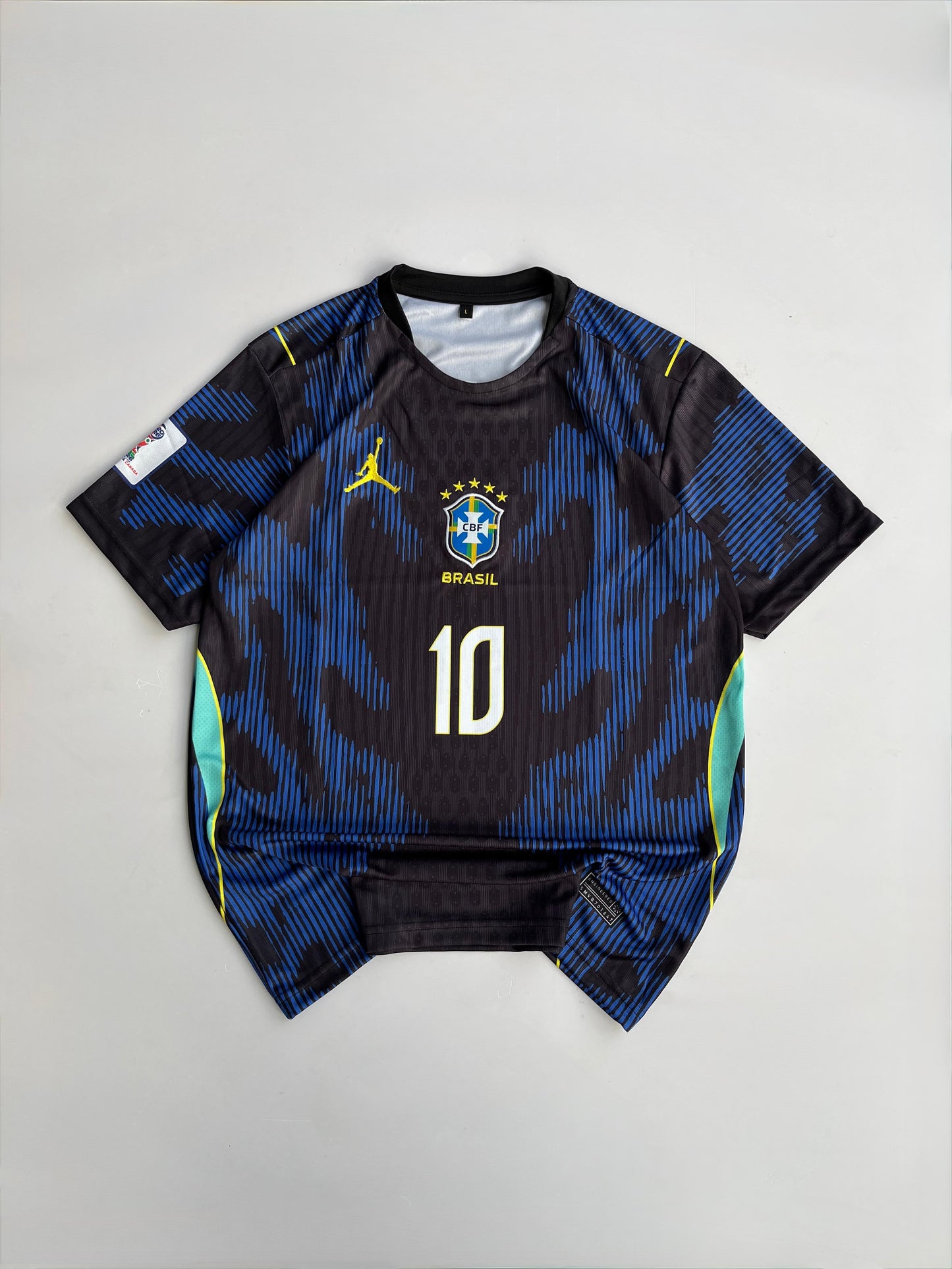 NEYMAR 10 BRAZIL 2026 AWAY KIT EMBROIDERY