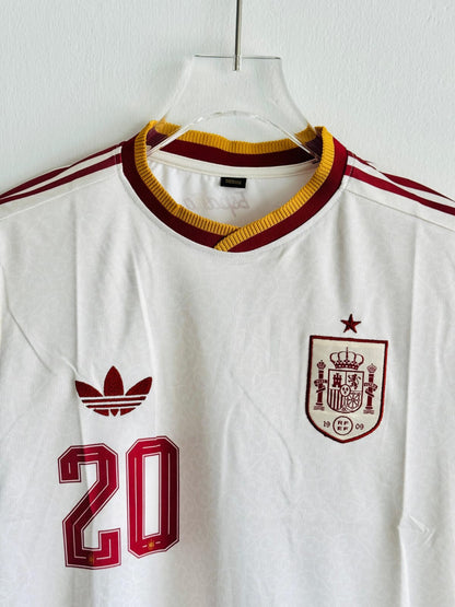 LAMINE YAMAL 19 SPAIN WORLD CUP AWAY KIT 2026 EMBROIDERY