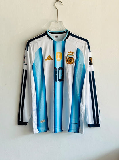 MESSI 10 ARGENTINA 2025/26 HOME KIT EMBROIDERY FULL SLEEVE