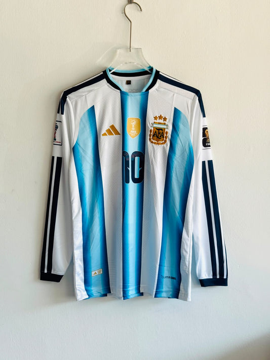 MESSI 10 ARGENTINA 2025/26 HOME KIT EMBROIDERY FULL SLEEVE