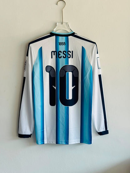 MESSI 10 ARGENTINA 2025/26 HOME KIT EMBROIDERY FULL SLEEVE