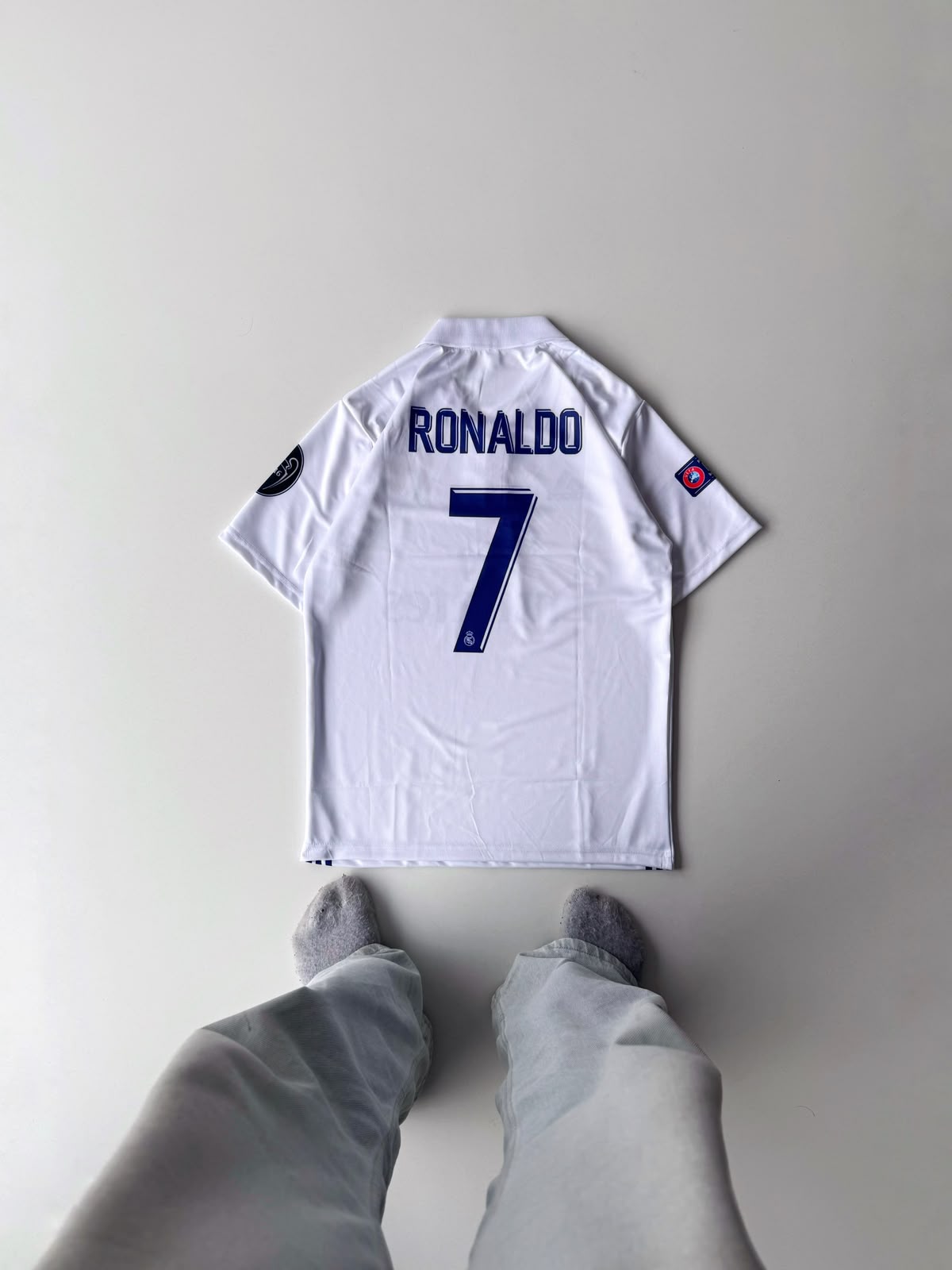 RONALDO 7 REAL MADRID HOME KIT SUBLIMATION